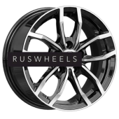 Диски КИК 6,5x15/5x108 ET42 D67,1 Фрост (КС1048) Алмаз черный Диски КИК 6,5x15/5x108 ET42 D67,1 Фрост (КС1048) Алмаз черный