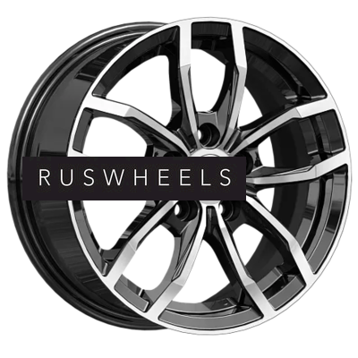 Диски КИК 6,5x15/5x108 ET42 D67,1 Фрост (КС1048) Алмаз черный