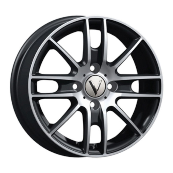 Диски Вектор 5.5\R14 4*98 ET35 d58.5 Алмаз черный Диски Вектор 5.5\R14 4*98 ET35 d58.5 Алмаз черный