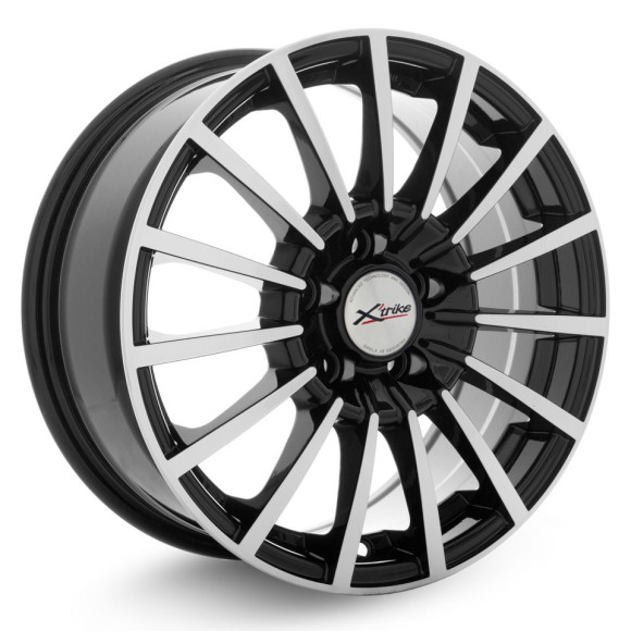 Диски Xtrike 6.5\R15 5*100 ET38 d67.1 BK/FP Диски Xtrike 6.5\R15 5*100 ET38 d67.1 BK/FP