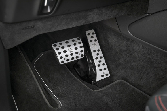 Накладки на педали алюминиевые Brabus Накладки на педали алюминиевые Brabus