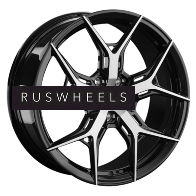 Диски LS Forged 8,5x19/5x112 ET25 D66,6 LS FG14 BKF (конус, C570)