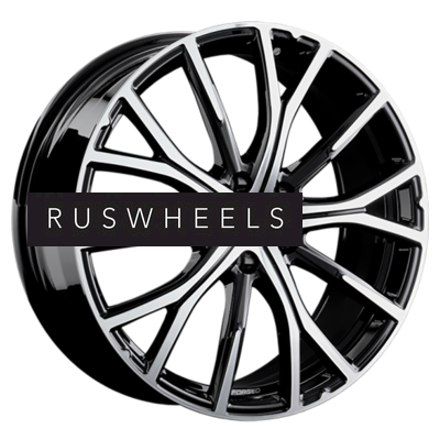 Диски LS Forged 8x19/5x108 ET46 D63,3 LS FG21 BKF (конус, C570)