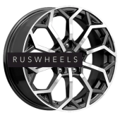 Диски iFree 6,5x16/5x100 ET38 D67,1 Спейс-Нидл (КС1000) Блэк Джек