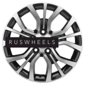 Диски Khomen Wheels 6,5x16/5x108 ET45 D60,1 KHW1608 (Chery Tiggo 3/Tiggo 3 Pro) Black-FP