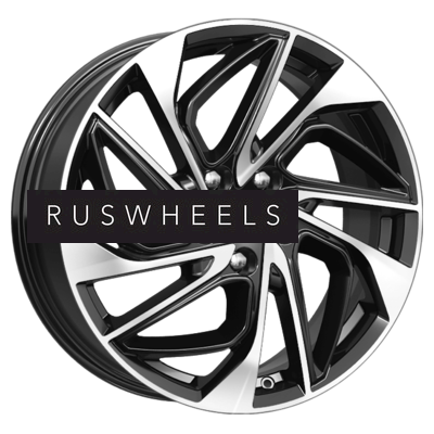 Диски КИК 7x18/5x114,3 ET51 D67,1 КС883 Алмаз черный SK