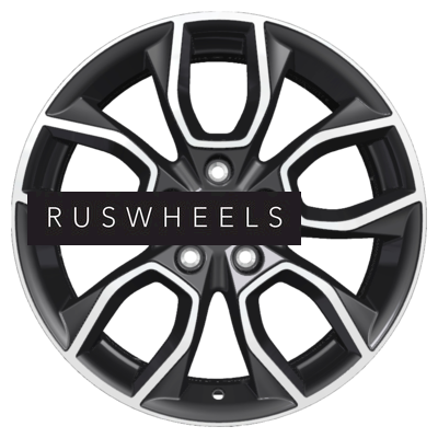 Диски Khomen Wheels 7x17/5x114,3 ET48 D67,1 KHW1713 (Kia K5) Black-FP Диски Khomen Wheels 7x17/5x114,3 ET48 D67,1 KHW1713 (Kia K5) Black-FP