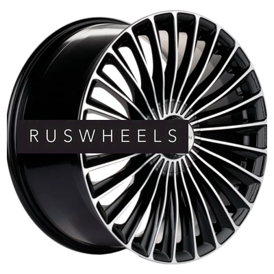 Диски Khomen Wheels 8,5x20/5x112 ET38 D66,6 KHW2008 (Mercedes Front) Black-FP Диски Khomen Wheels 8,5x20/5x112 ET38 D66,6 KHW2008 (Mercedes Front) Black-FP