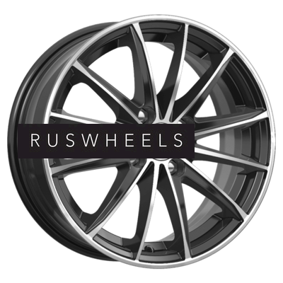 Диски КИК 6x15/4x100 ET40 D60,1 Пойнт Бланк-оригинал (KC884) Алмаз черный SK Диски КИК 6x15/4x100 ET40 D60,1 Пойнт Бланк-оригинал (KC884) Алмаз черный SK