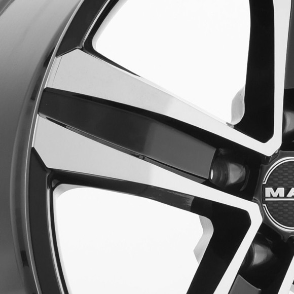 Диски MAK  Stone 5 W  7,5\R17 5*120 ET55  d65,1  Black Mirror  [F75705SBM55IG3X]