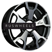 Диски iFree 6x16/5x139,7 ET40 D98,1 Тайган (КС872) Блэк Джек