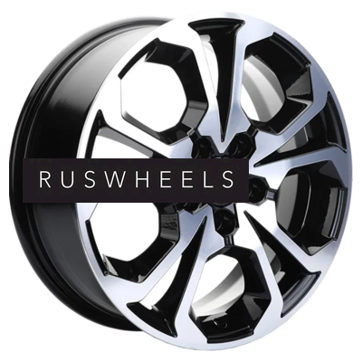 Диски Khomen Wheels 6,5x17/5x114,3 ET37 D66,5 KHW1711 (Jolion) Black-FP Диски Khomen Wheels 6,5x17/5x114,3 ET37 D66,5 KHW1711 (Jolion) Black-FP