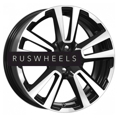 Диски КИК 6,5x17/4x100 ET41 D60,1 КС874 Алмаз черный