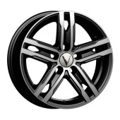 Диски Вектор 6,0\R15 5*114.3 ET46 d67.1 Алмаз черный Диски Вектор 6,0\R15 5*114.3 ET46 d67.1 Алмаз черный
