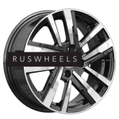 Диски КИК 6x15/4x100 ET40 D60,1 Хант (КС1034) Алмаз черный