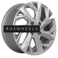Диски Khomen Wheels 5,5x14/4x100 ET46 D54,1 KHW1402 (Alsvin/Getz/i20) F-Silver-FP