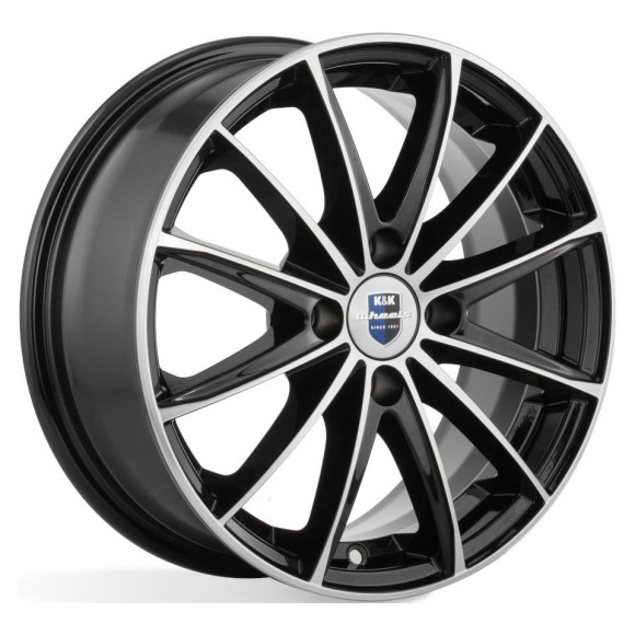 Диски КиК 6,0\R15 4*100 ET46 d54.1 Алмаз черный SK