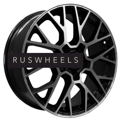 Диски Khomen Wheels 7x18/5x110 ET35 D67,1 KHW1818 (Evolute i-SPACE / i-JOY) Black-FP Диски Khomen Wheels 7x18/5x110 ET35 D67,1 KHW1818 (Evolute i-SPACE / i-JOY) Black-FP