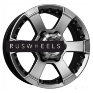 Диски КИК 7x16/6x139,7 ET20 D110,1 M56 (КС593) Дарк платинум Диски КИК 7x16/6x139,7 ET20 D110,1 M56 (КС593) Дарк платинум