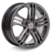 Диски КиК 6,0\R15 5*114.3 ET44 d67.1 Дарк платинум