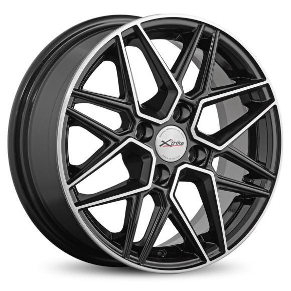 Диски Xtrike 5.5\R14 4*100 ET35 d67.1 BK/FP Диски Xtrike 5.5\R14 4*100 ET35 d67.1 BK/FP