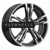 Диски КИК 7x18/5x114,3 ET38 D67,1 Karrera Light (КС935) Алмаз черный Диски КИК 7x18/5x114,3 ET38 D67,1 Karrera Light (КС935) Алмаз черный