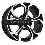 Диски iFree 6,5x15/5x112 ET45 D57,1 Эрнесто (КС484) Блэк Джек