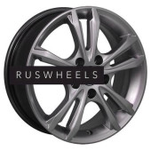 Диски КИК 6x16/5x112 ET45 D66,6 Samara (КС866) Дарк платинум