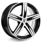 Диски КиК 7,0\R17 5*114.3 ET39 d60.1 Алмаз черный