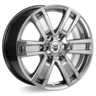 Диски КиК 7.5\R17 6*139.7 ET25 d106.1 Дарк платинум Диски КиК 7.5\R17 6*139.7 ET25 d106.1 Дарк платинум