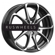 Диски iFree 6x16/5x114,3 ET45 D67,1 Такеши (КС877) Блэк Джек