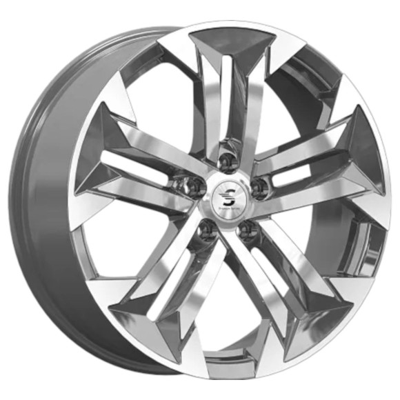 Диски СКАД Premium  КР015 (19X-Trail)  7,5\R19 5*114,3 ET40  d66,1  Diamond gloss graphite  [76954]
