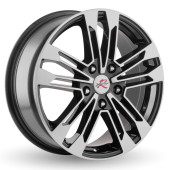 Диски X'trikeRST  Amarok/Multivan  R167  7,0\R17 5*120 ET55  d65,1  BK/FP  [40483]