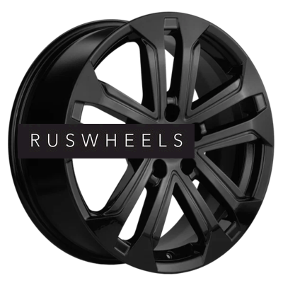 Диски Khomen Wheels 7x18/5x114,3 ET37 D66,5 KHW1803 (Dargo/Jolion) Black Диски Khomen Wheels 7x18/5x114,3 ET37 D66,5 KHW1803 (Dargo/Jolion) Black