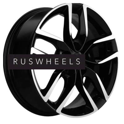 Диски Khomen Wheels 6,5x17/5x114,3 ET37 D66,5 KHW1708 (Jolion) Black-FP Диски Khomen Wheels 6,5x17/5x114,3 ET37 D66,5 KHW1708 (Jolion) Black-FP