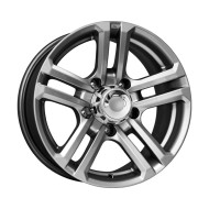 Диски КиК 7,0\R16 5*139.7 ET5 d110.1 Дарк платинум