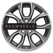 Диски Khomen Wheels 7x17/5x112 ET40 D57,1 KHW1713 (Kodiaq/Tiguan) Gray-FP Диски Khomen Wheels 7x17/5x112 ET40 D57,1 KHW1713 (Kodiaq/Tiguan) Gray-FP