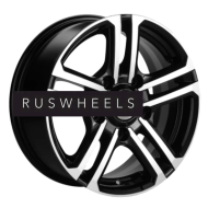 Диски Khomen Wheels 6,5x16/5x139,7 ET35 D98,5 KHW1602 (Niva 4x4 Bronto) Black-FP (под ORG)