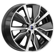 Диски КиК 6.5\R16 5*100 ET38 d57.1 Алмаз черный