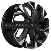 Диски Khomen Wheels 5,5x14/4x100 ET43 D67,1 KHW1402 (Solaris/Logan/Rio) Black-FP