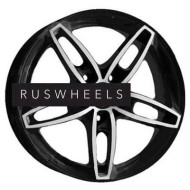 Диски СКАД 7x17/5x114,3 ET45 D60,1 Турин (КЛ253) Алмаз (АРС 014 black)