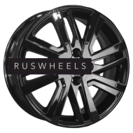 Диски Khomen Wheels 6x16/4x100 ET46 D54,1 KHW1609 (Rio II/Solaris II) Black