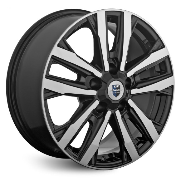 Диски КиК 8,0\R18 5*130 ET43 d84.1 Алмаз черный Диски КиК 8,0\R18 5*130 ET43 d84.1 Алмаз черный