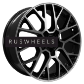 Диски Khomen Wheels 7x18/5x114,3 ET51 D67,1 KHW1818 (Tucson) Black-FP