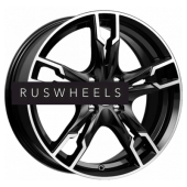 Диски КИК 7x17/5x114,3 ET40 D67,1 Солар (КС875) Алмаз черный SK
