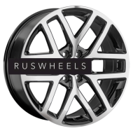 Диски Replay 9x22/6x139,7 ET28 D78,1 CL67 BKF (конус)