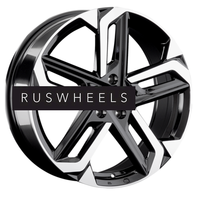 Диски Replay 7,5x19/5x108 ET36 D65,1 CHR56 BKF (конус, C570)