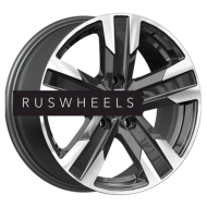 Диски КИК 7x16/5x112 ET45 D66,6 Висмут (КС1009) Алмаз черный