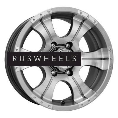 Диски КИК 8x16/5x139,7 ET20 D110,1 Байконур (КС465М) Дарк платинум