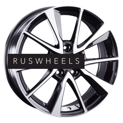 Диски Replay 8x18/5x114,3 ET30 D60,1 LX136 BKF (конус, C570)